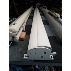 kinikarmscherm cassette 375 breed 260 uitval