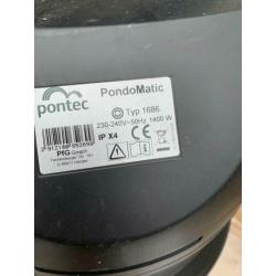 Professionele Pontec Pondo Matic vijverstofzuiger