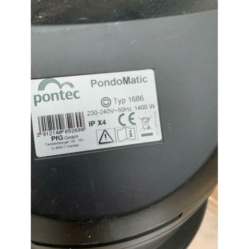 Professionele Pontec Pondo Matic vijverstofzuiger