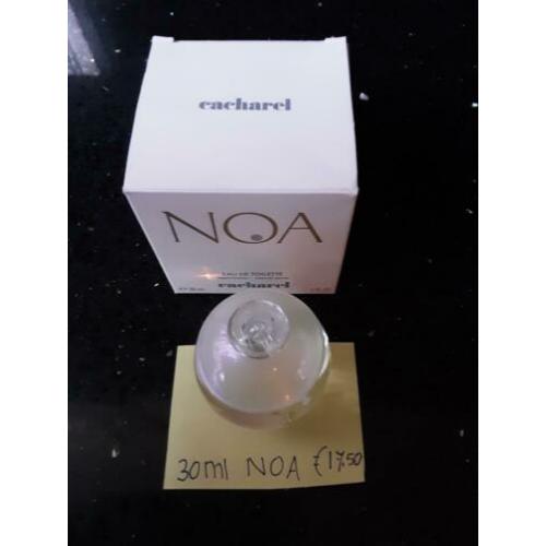 Grote en miniparfum's ,chanel,lancôme magic,g vd bilt,noa,