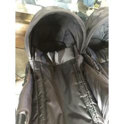 Hele fijne en mooie tweeling / duo Kees kinderwagen te koop!