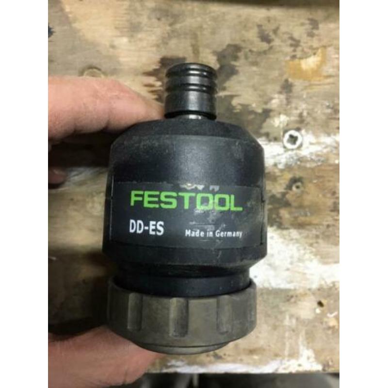 Festool boorkoppen DD-ES en DD-AS