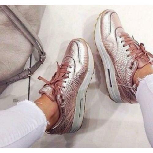 Nike Air Max 1 Cut Out Premium Bronze Snake 38