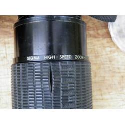 Sigma high speed 200 m, 80 - 200 mm