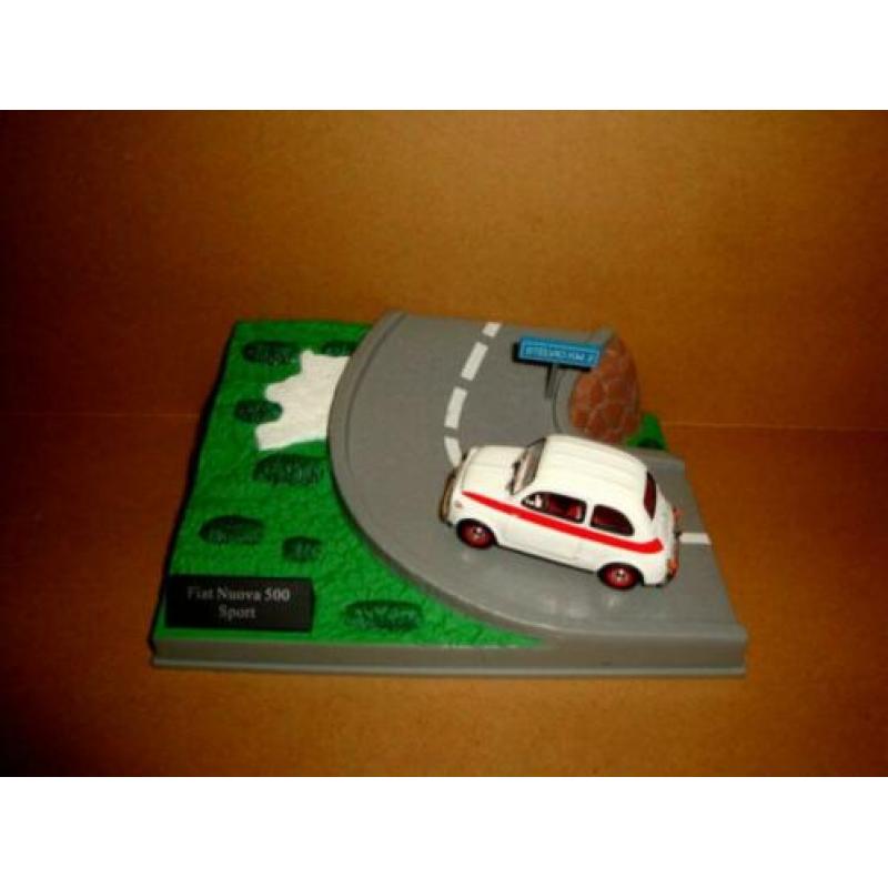 9x Schaalmodellen Fiat, Renault, BMW, VW & Simca