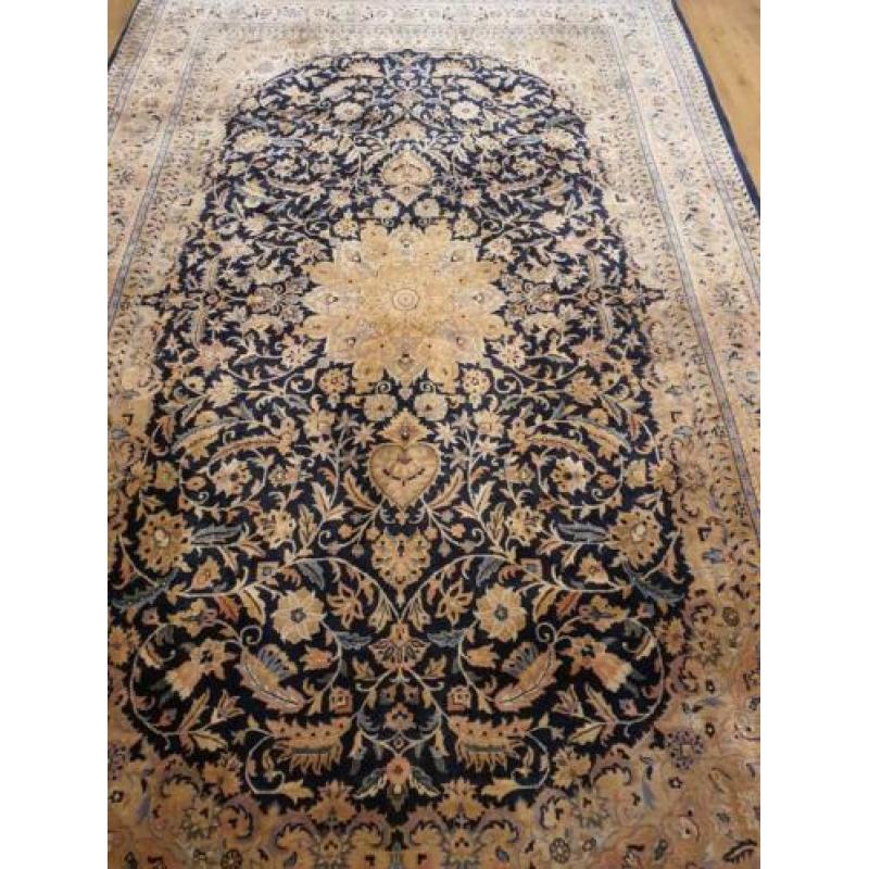 Vintage handgeknoopt perzisch tapijt 323x198