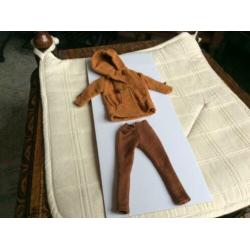 Vintage Barbie British Crown Colony Duffeljas en broek