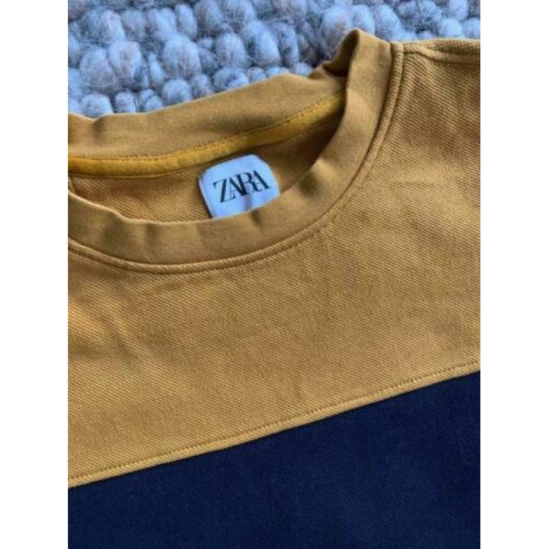 ZARA colorblock trui / sweater maat M