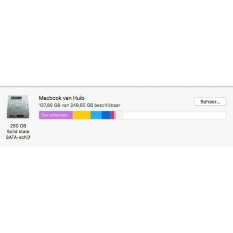 MacBook Pro 13" 2011 16GB 256GB ssd