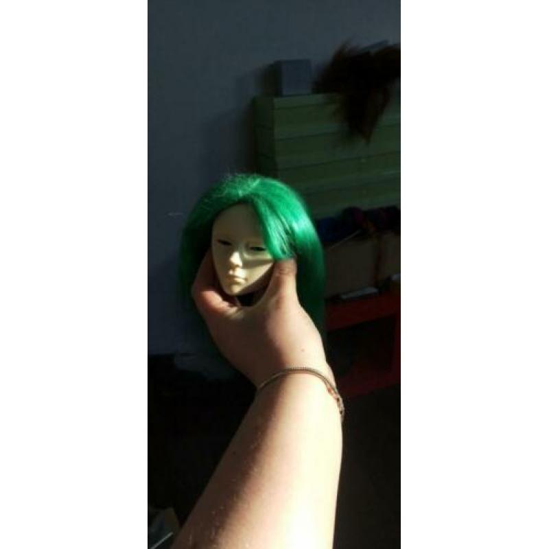 Bjd pruikje van zijde
