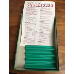 Stapelwoord van Parker een soort Scrable variant