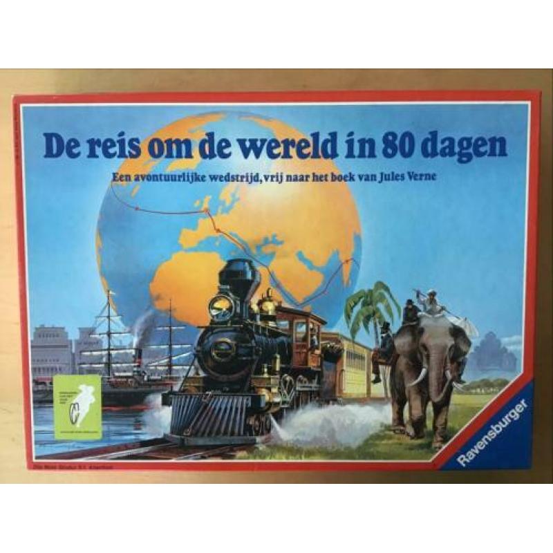 Spel REIS OM DE WERELD IN 80 DAGEN vanaf 10 jaar - ZGAN