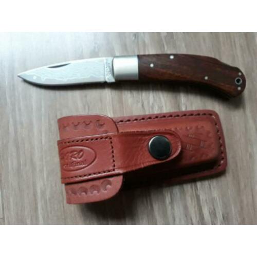 japans zakmes damast mes desert ironwood VG10 staal jachtmes