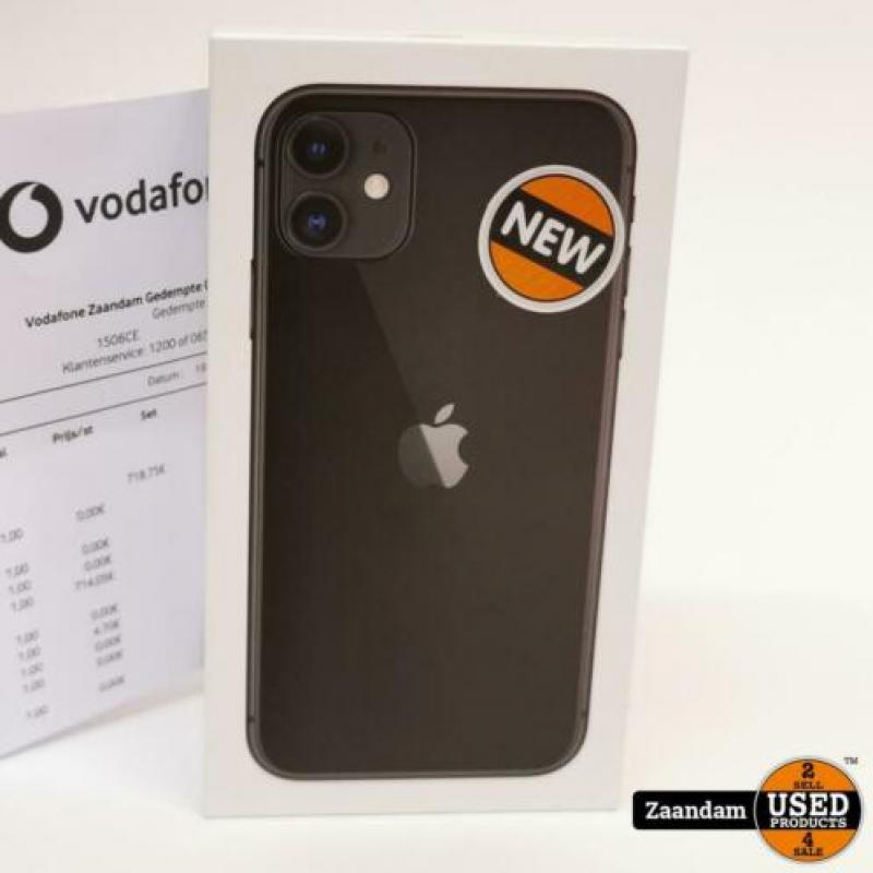 iPhone 11 256GB Black | Nieuw