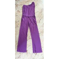 NIEUW paarse DEBBIE KATZ jumpsuit mt S/M 38/40, paars broek