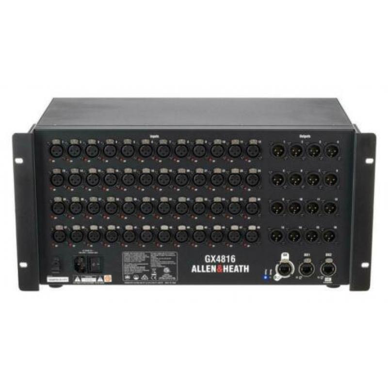 allen & Heath SQ6 & GX48/16 stageblok demo staat