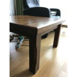 Salontafel massief hout