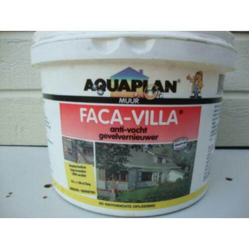 Aquaplan gevelvernieuwer face villa elastische coating