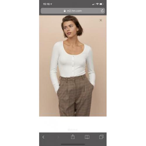 Nieuwe blouse H&M