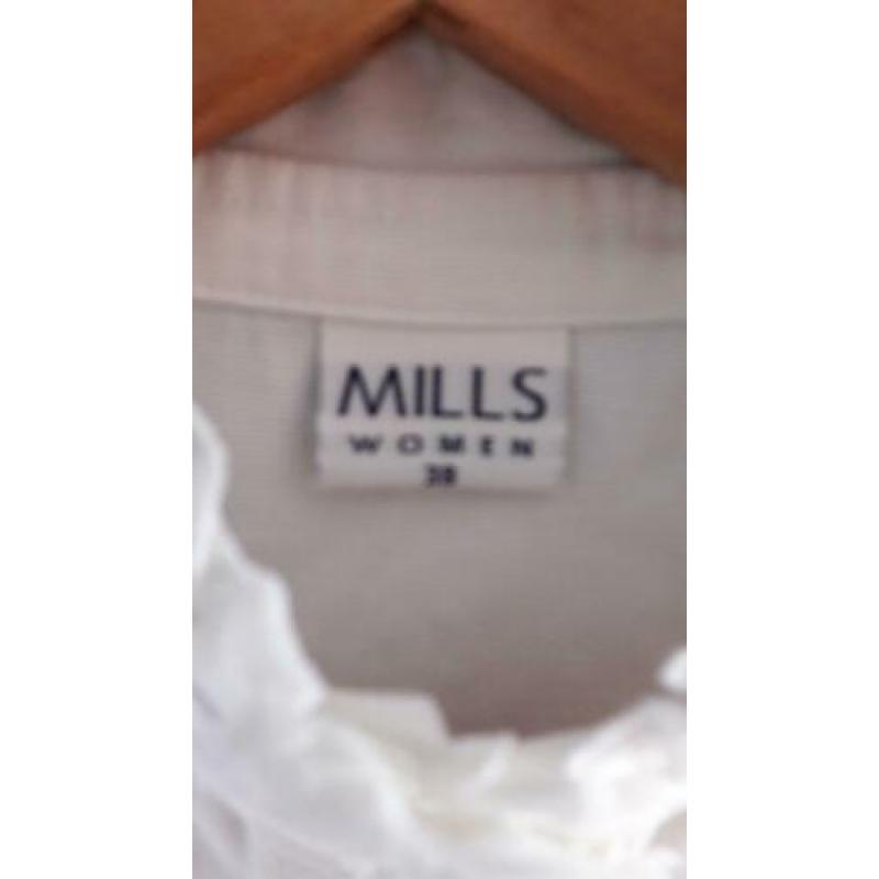 Nieuw wit milles dames jasje maat 38 mooi jasje