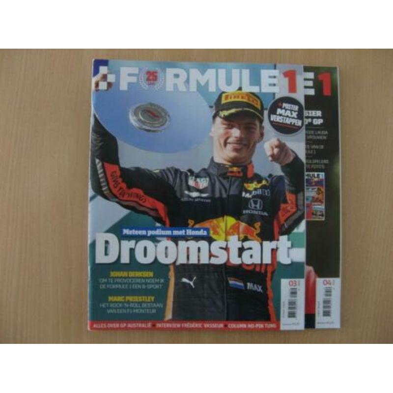Komplete jaargang Formule 1. Jaar 2019.
