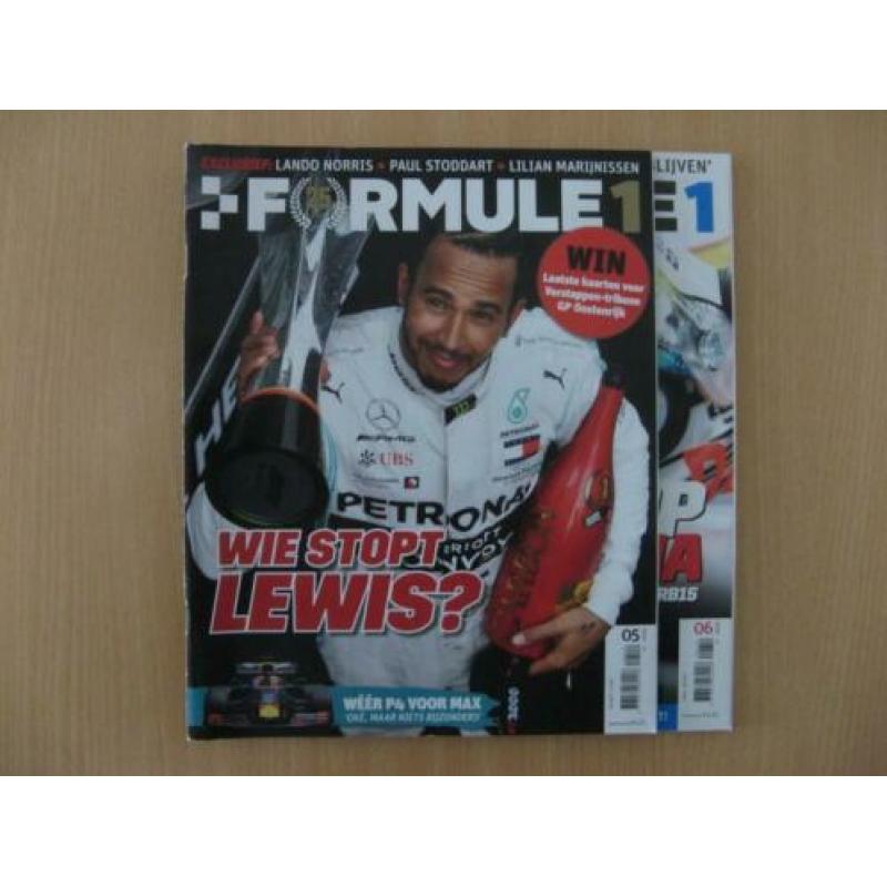 Komplete jaargang Formule 1. Jaar 2019.