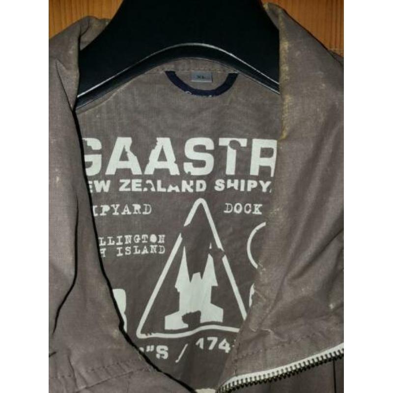 GAASTRA - herenjack, beige / bruin; Maat XL (S1003)