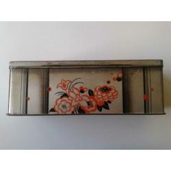 Vintage Retro 2 blikken Patria creamcrackers