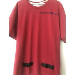 Off-white X Champion t-shirt Maat XL