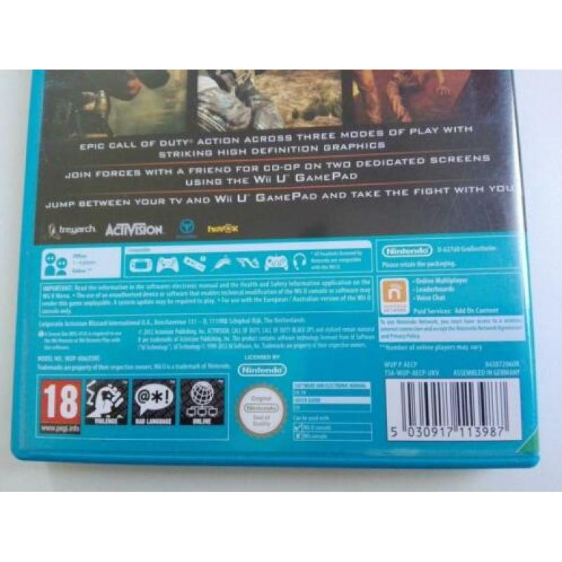 nieuwe game, Call of Duty Black Ops 2 voor Wii-u