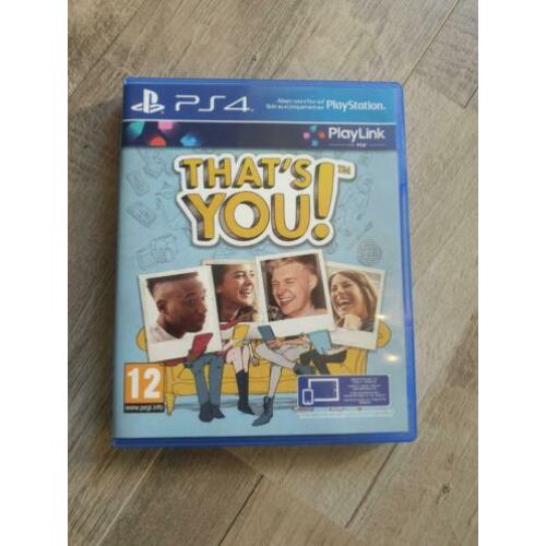 That's you ps4 videogame