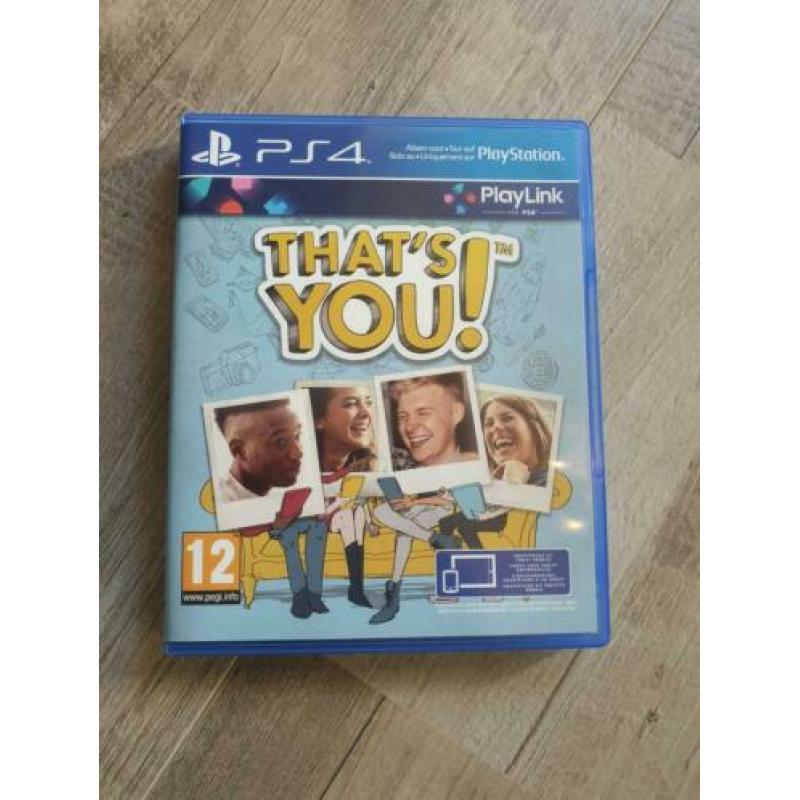 That's you ps4 videogame