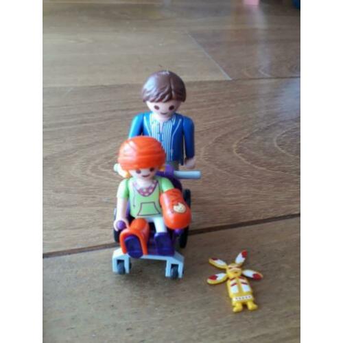 Playmobil 6663 - Kind in rolstoel , in goede staat