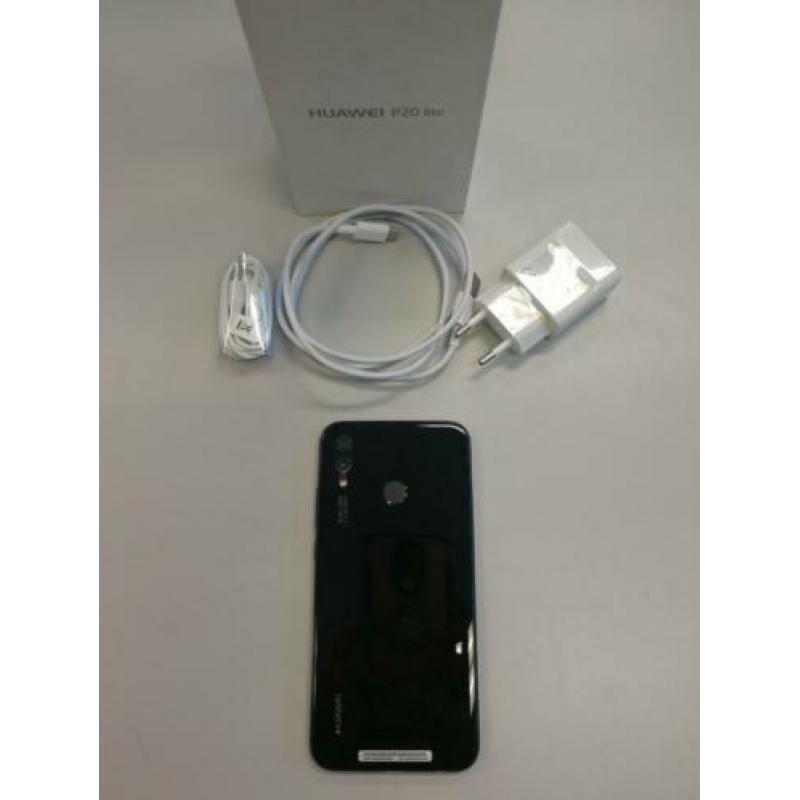 Huawei P20 Lite Black - Nieuw - 6 maanden garantie