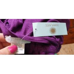 NIEUW paarse DEBBIE KATZ jumpsuit mt S/M 38/40, paars broek