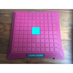 Stapelwoord van Parker een soort Scrable variant