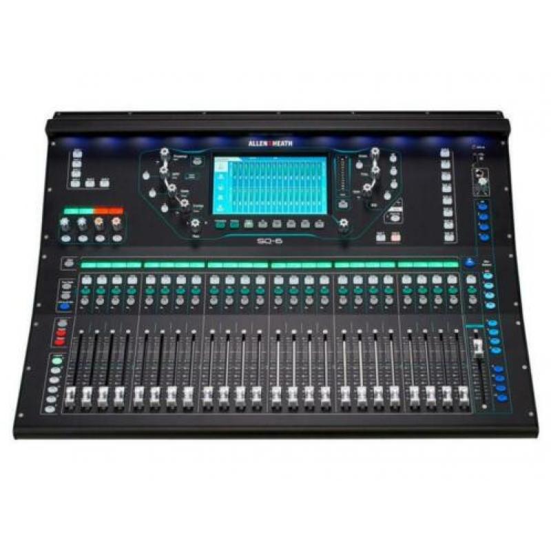allen & Heath SQ6 & GX48/16 stageblok demo staat