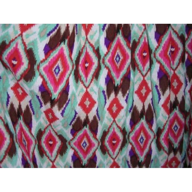 Maxi Prachtige rok Bohemian mooie kleuren maat S-M