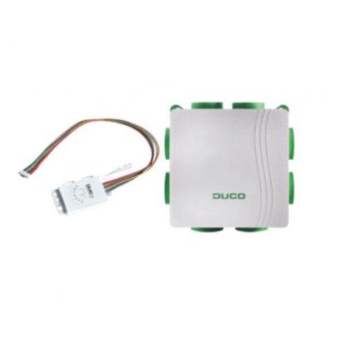 DucoBox Silent met randaarde stekker + VOCHT boxsensor + bed