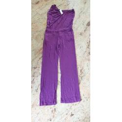 NIEUW paarse DEBBIE KATZ jumpsuit mt S/M 38/40, paars broek