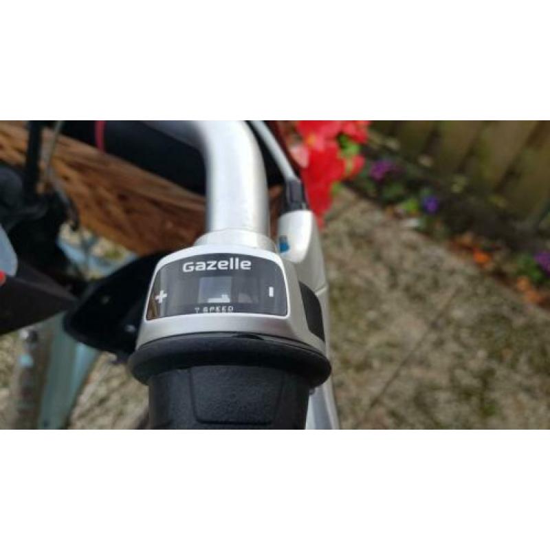 Leuke Gazelle Miss Grace moederfiets met stoel nette staat