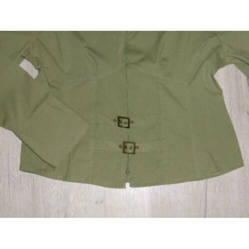 Vechy nieuw groen blouse/jasje mt. 40