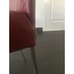 Leren eetkamer stoelen Bert Plantagie