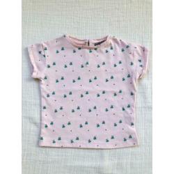 Emile et Ida shirt & broekje lichtroze mt 62