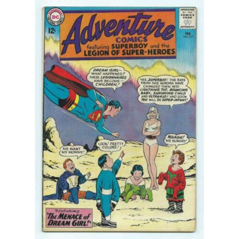 Adventure Comics Vol.1 #317 (1964) VF- (7.5) Superboy