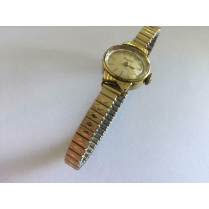 Dugena horloge,Vintage,Handopwind,perfecte staat,werkt prima