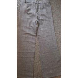 Broek zara mt. S zwart / grijs i.z.g.s