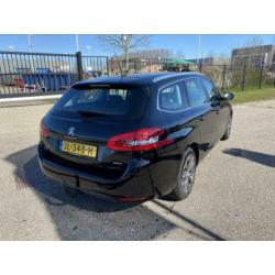 Peugeot 308 1.6 E-hdi 88 KW SW 2015 Zwart