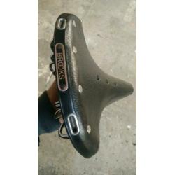 Vintage Brooks B72 Zadel En F&S Duamatic Naaf Terugtraprem