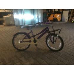 20 inch kinderfiets meisje paars